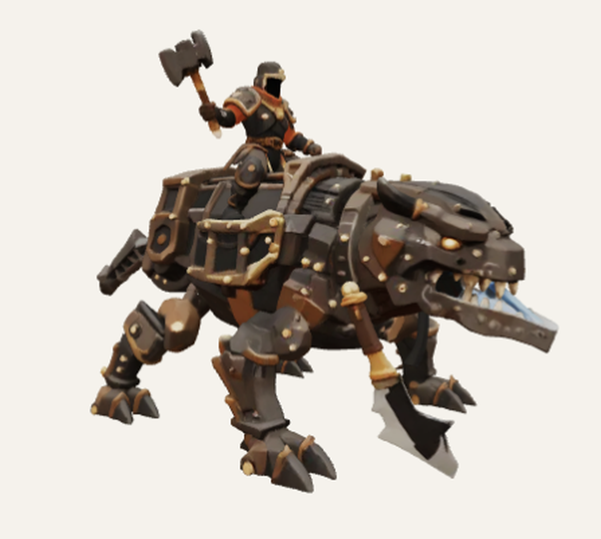 Executioner on Ram Beast