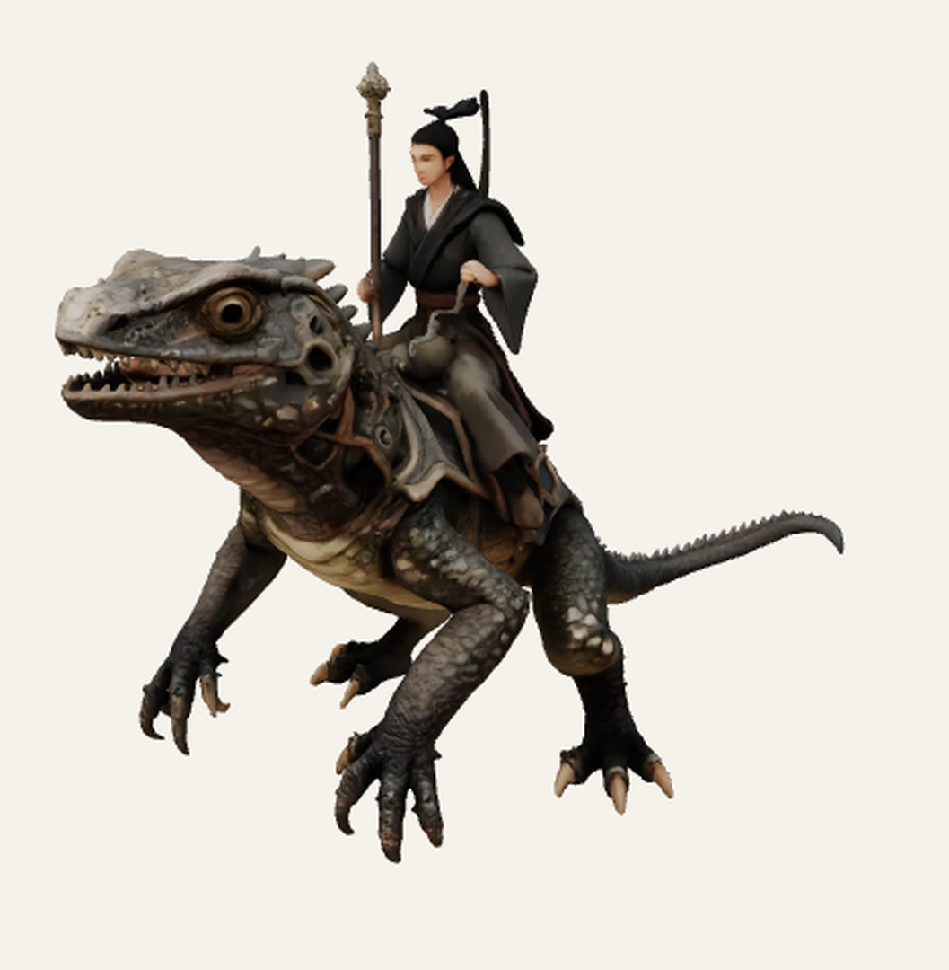 Void Lizard Priest Rider