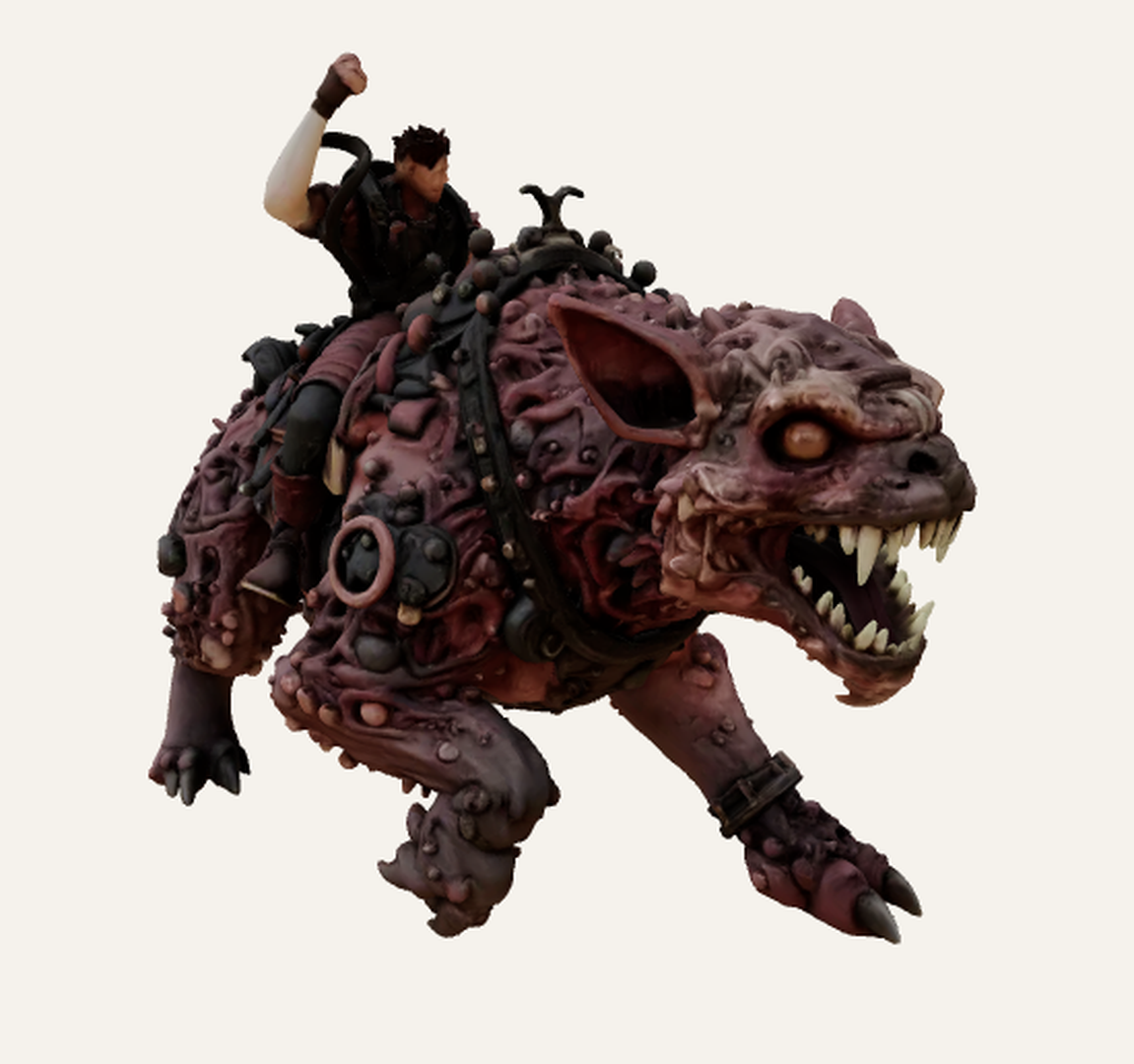 Executioner on Scavenger Beast