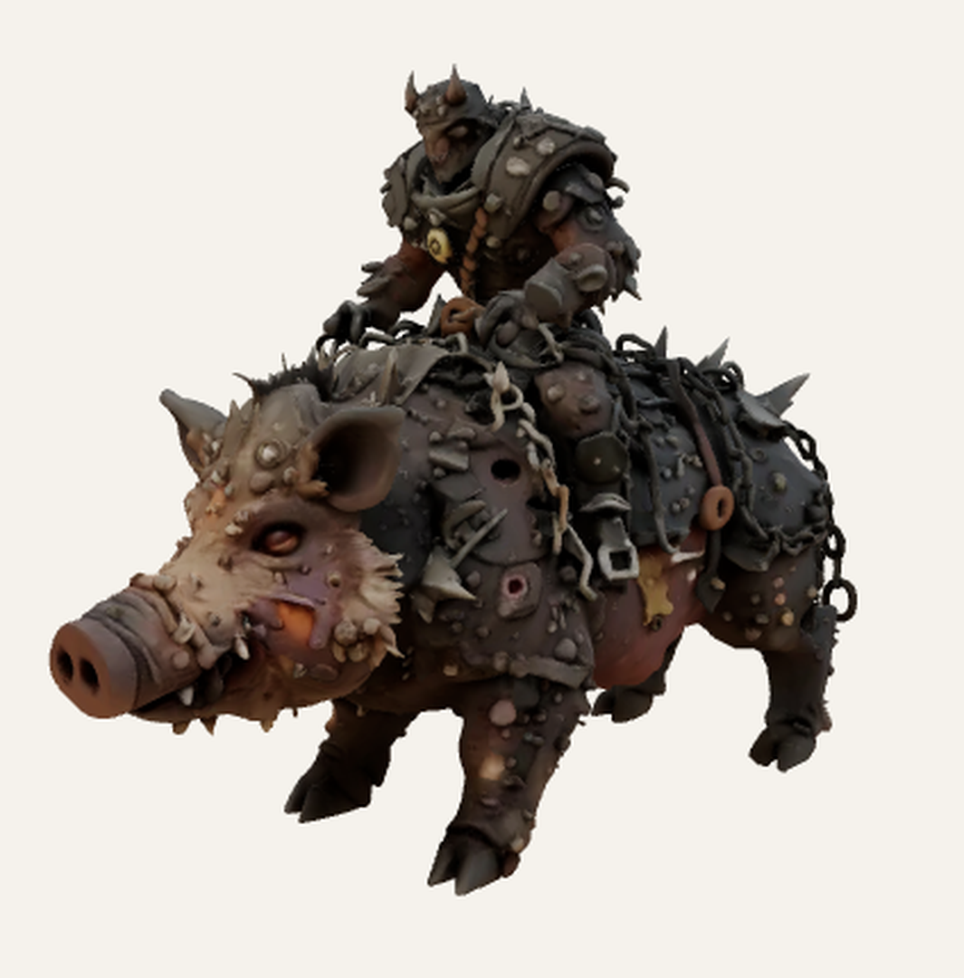 Rider on Swollen Void Hog