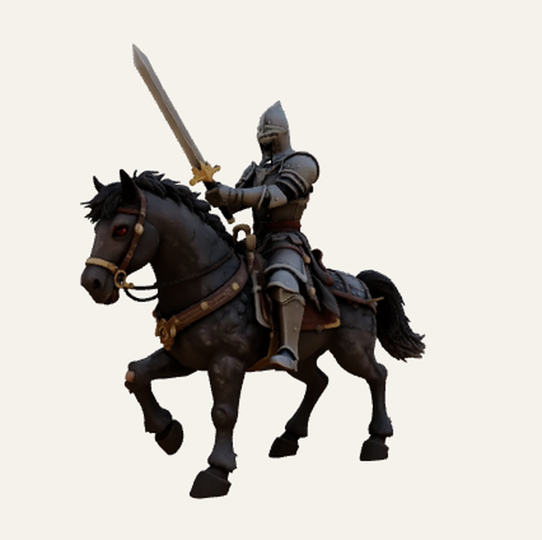 Defiled Mounted Paladin