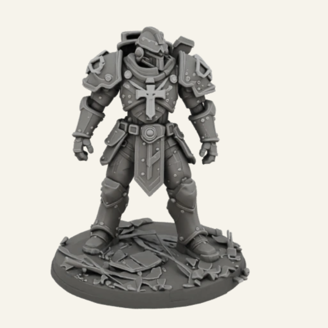 Armored Warrior of the “Gray Cross” Order